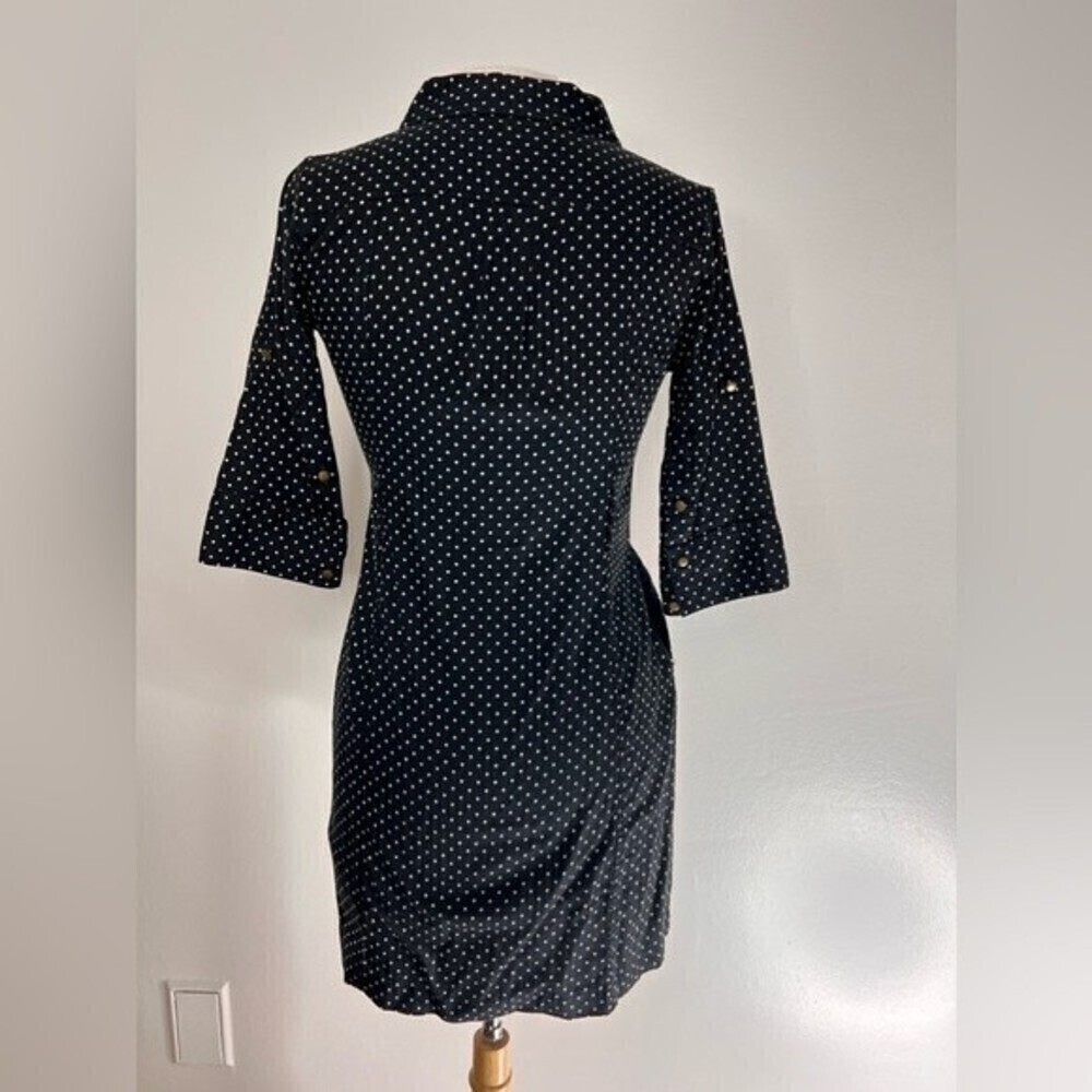 Women's dress Merona black and white Dress. Sz Xs - Picture 5 of 12